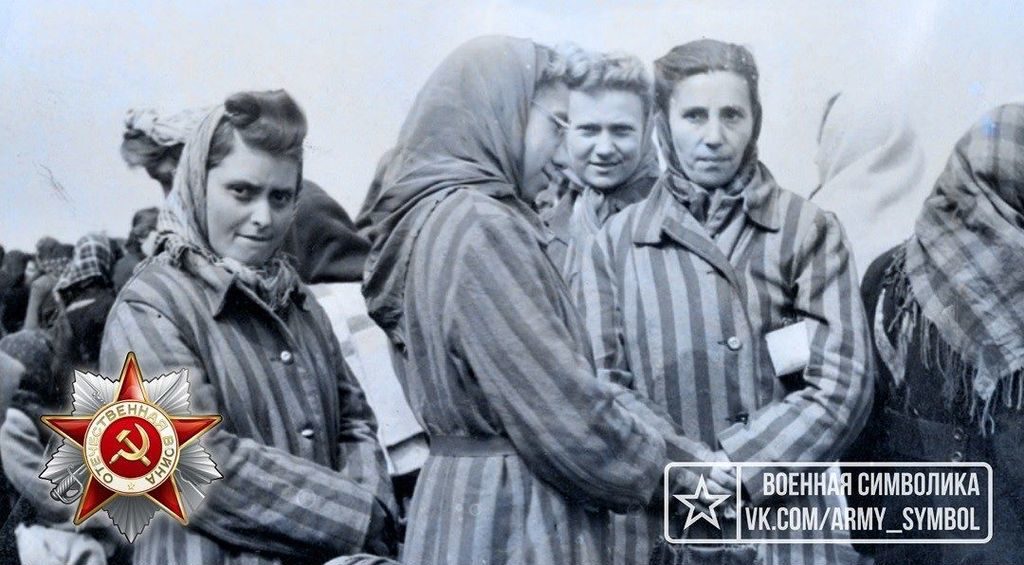 Хроника последних дней войны. 30 апреля 1945 года Красная армия освободила узников концлагеря Равенсбрюк
