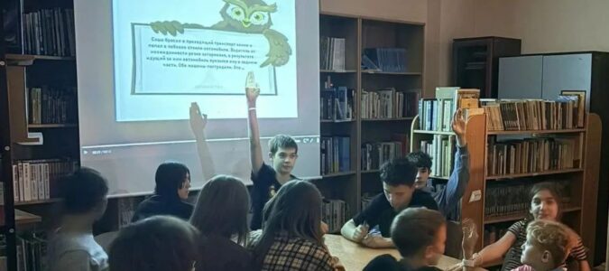 В Ровеснике прошел тематический час «От шалости к правонарушению»